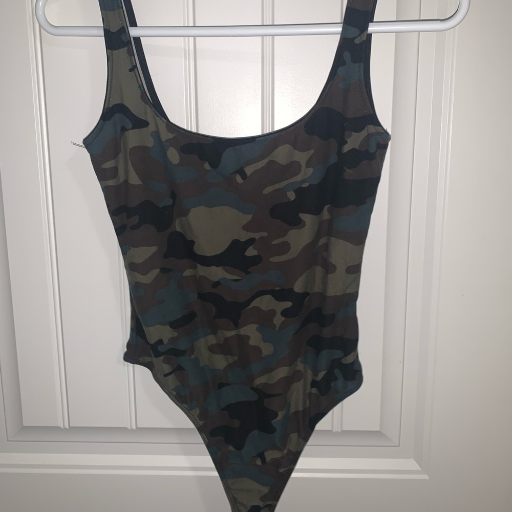 Camo bodysuit